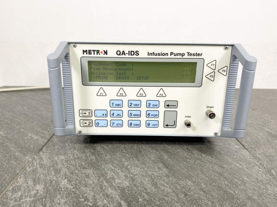 Metron QAIDS Infusion Pump Tester Analyzer One Medical Stop