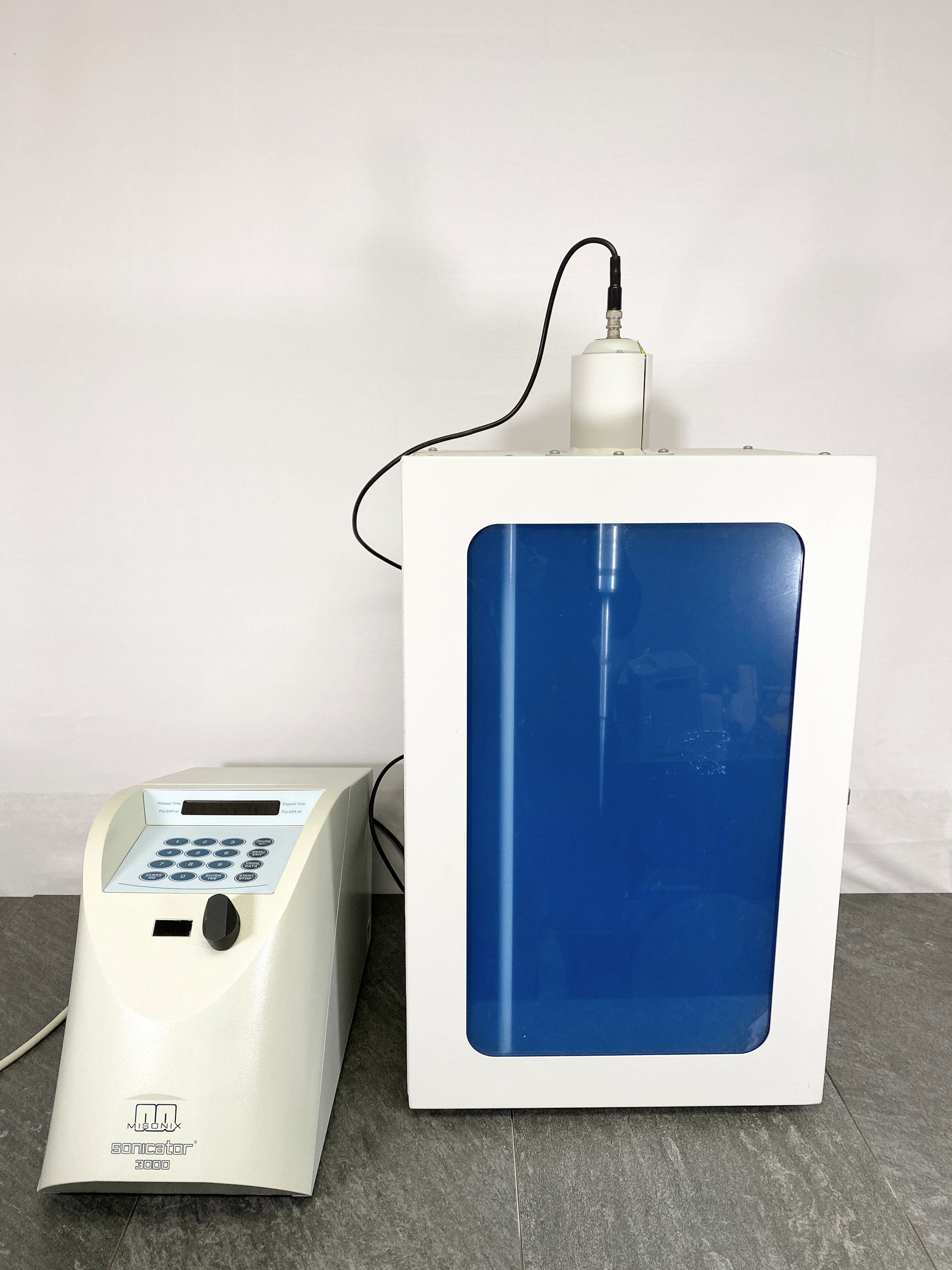 Misonix Sonicator 3000 Cell Disruptor with Sound Enclosure