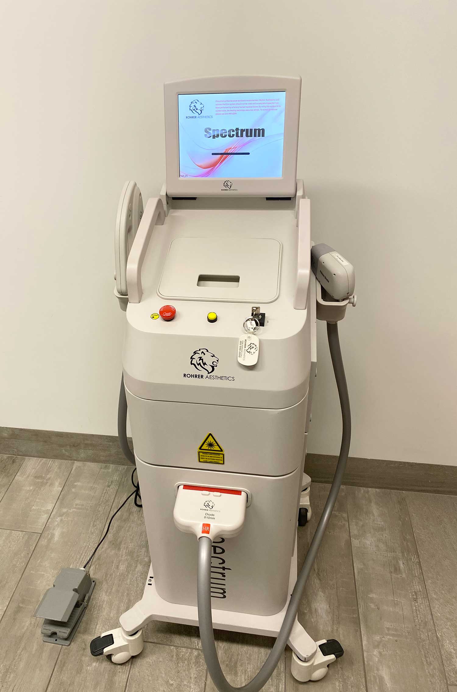 Rohrer Spectrum Professional Laser Hair Removal Machine – One Medical Stop