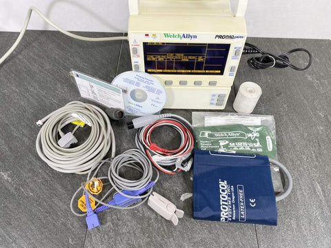 Picture of the Welch Allyn 206EL Propaq Encore Vital Signs Monitor With Accessories