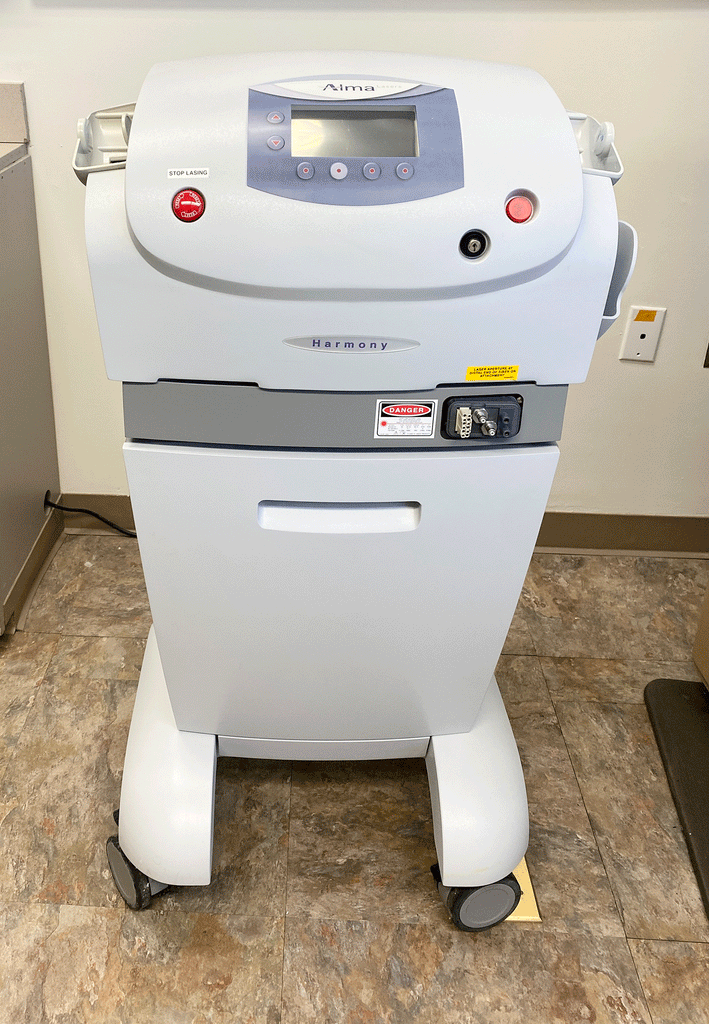 Front picture for 2007 Alma Harmony Laser Machine