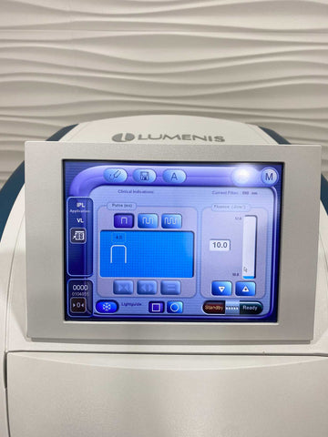 Picture of the screen for 2015 Lumenis M22 professional Laser Machine