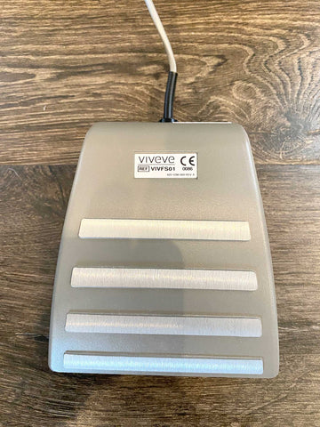 Picture of the foot pedal for 2018 Viveve Console S Vaginal Rejuvenation