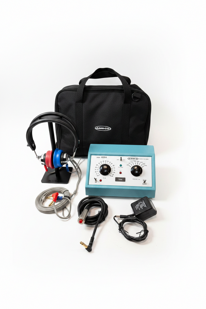 AMBCO 650A Portable Screening Audiometer w/ NEW Calibration Certificate