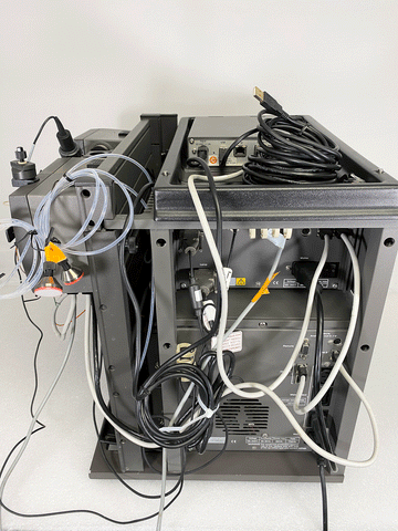 Back picture of the Amersham Pharmacia Biotech AKTA FPLC System