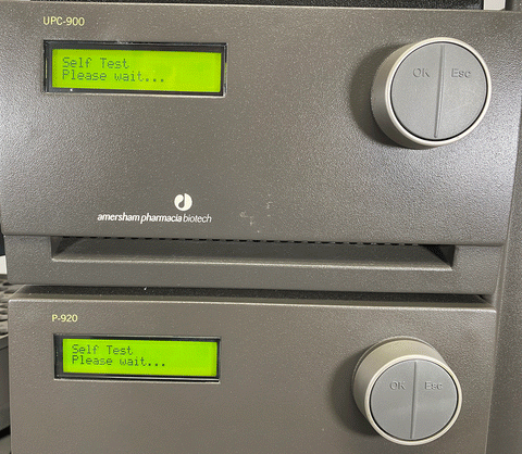 Picture of the screen for UPC-900 and P-920