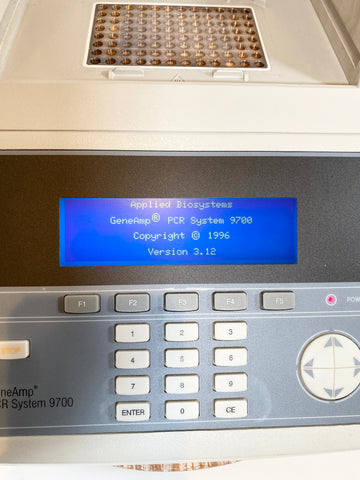 Picture of Applied Biosystems ABI GeneAmp PCR System 9700 96-Well Thermal Cycler screen