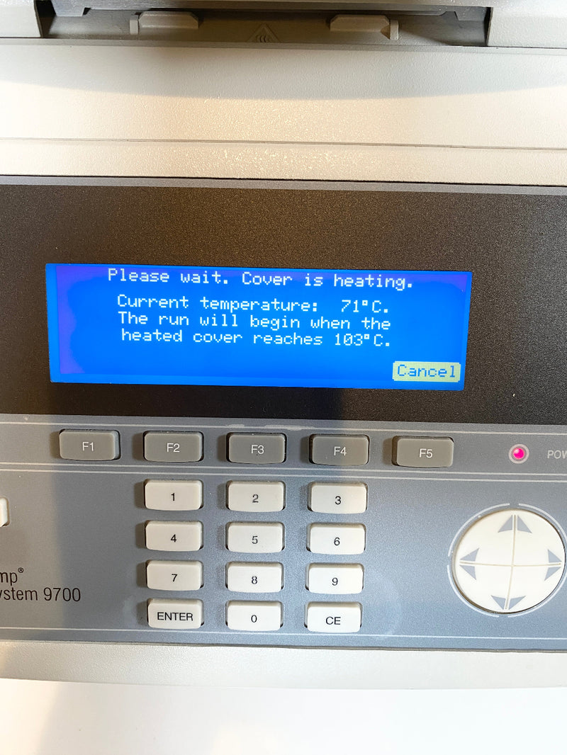 Picture of Applied Biosystems ABI GeneAmp PCR System 9700 96-Well Thermal Cycler 