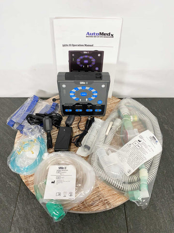 Picture of the Automedx SAVe II Simplified Automated Ventilator