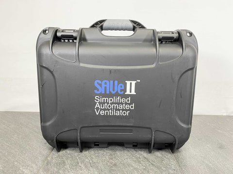 Picture of the case for Automedx SAVe II Simplified Automated Ventilator