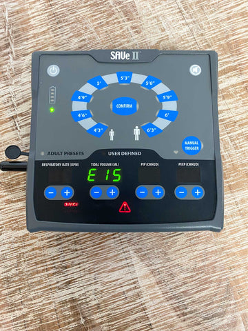 Picture of the Automedx SAVe II Simplified Automated Ventilator