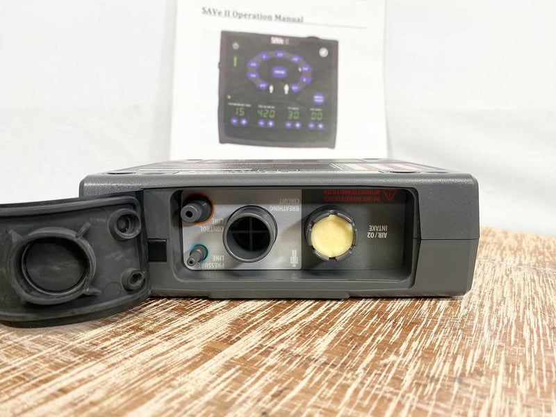 Picture of the Automedx SAVe II Simplified Automated Ventilator
