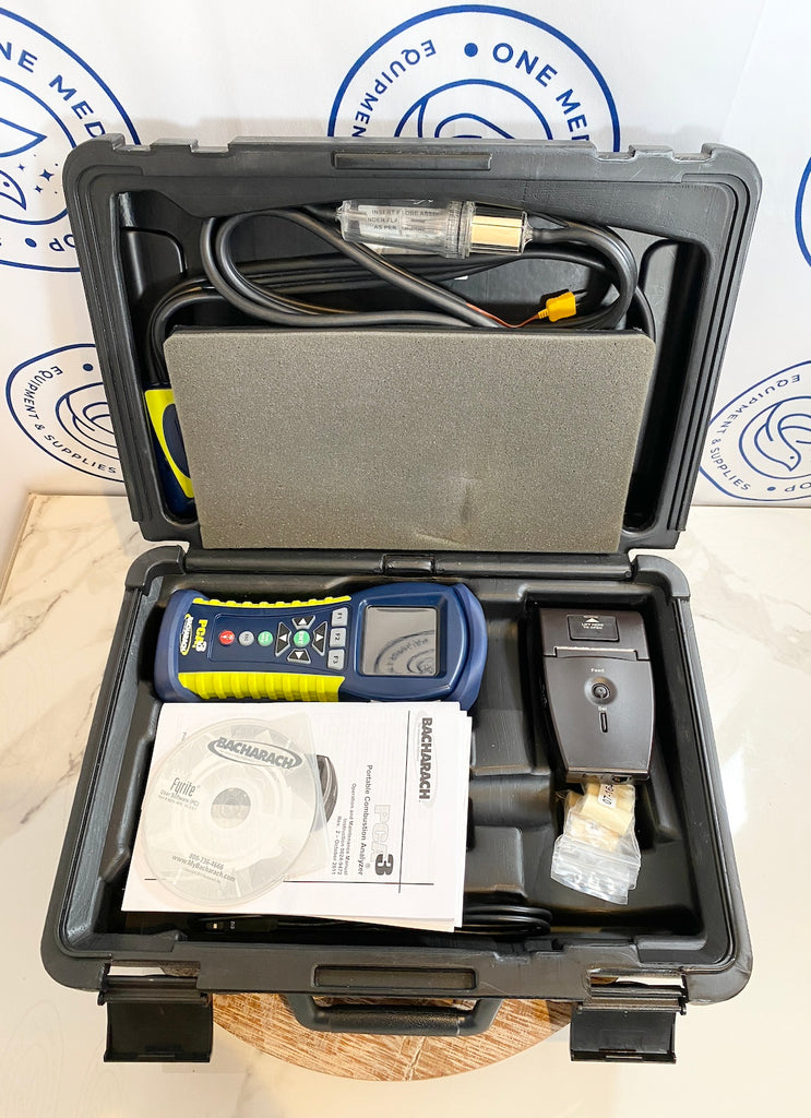 Picture of Bacharach PCA3 Portable Combustion Gas Emissions Analyzer with case