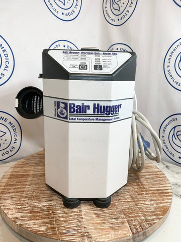 Bair Hugger medical device on a wooden surface front view