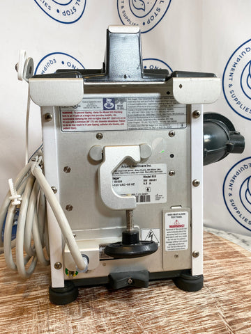 Bair Hugger medical device on a wooden surface back view