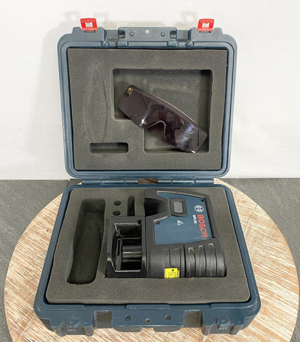 Picture of the Bosch GPL5E 5-Point Self Leveling Alignment Laser  with Hard Carrying Case