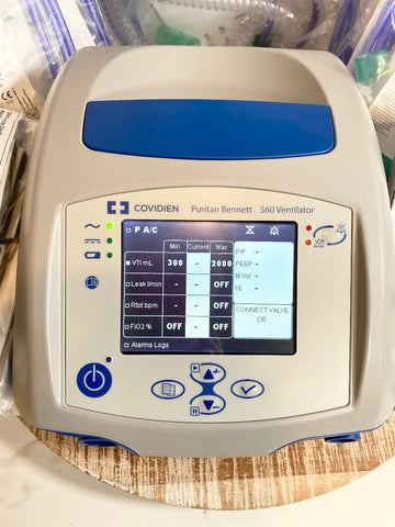 Screen picture of Covidien Puritan Bennett 560 Ventilator