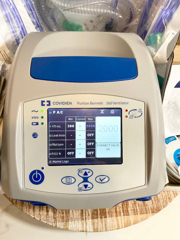 Screen picture of Covidien Puritan Bennett 560 Ventilator