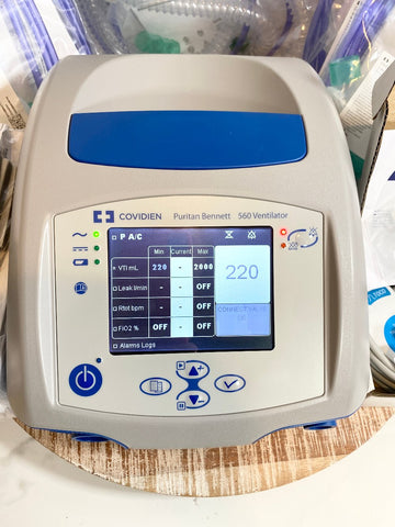 Screen picture of Covidien Puritan Bennett 560 Ventilator