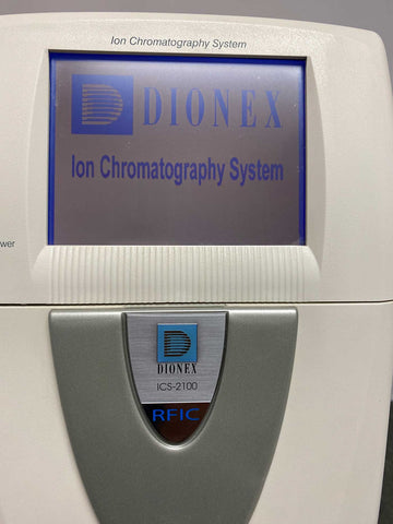 Picture of the scree for Dionex ICS-2100 Ion Chromatography System