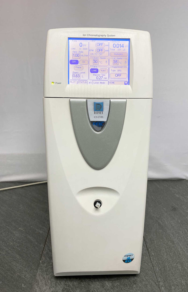 Front picture of the Dionex ICS-2100 Ion Chromatography System
