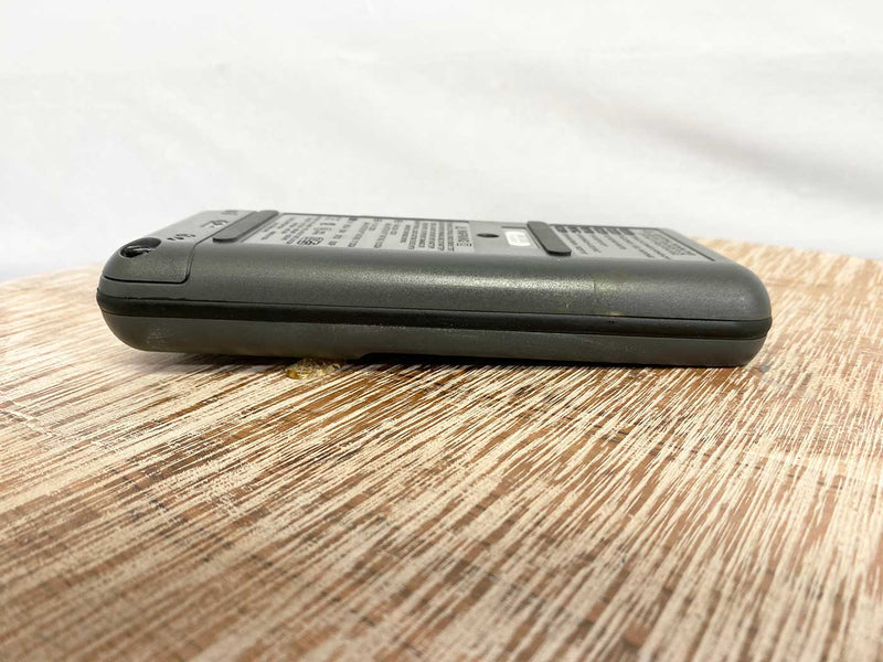Side picture of the Fluke 85 III Digital Multimeter with Rubber Case and Leads