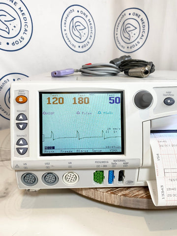 Monitor view picture of GE Corometrics 259CX-B Maternal Fetal Patient Monitor