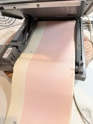 Picture of GE Mac 5500 HD ECG / EKG Machine paper printing slot