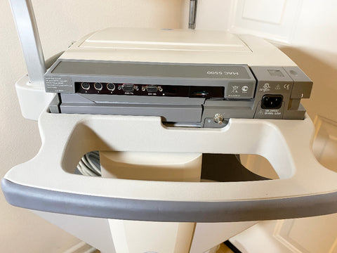 GE Medical MAC 5500 EKG Machine with control panel