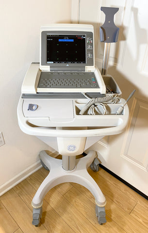 Picture of GE Medical MAC 5500 EKG Machine entire view