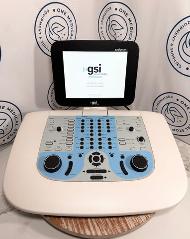 GSI AudioStar Pro Clinical Audiometer  with screen on