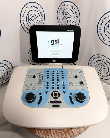 GSI AudioStar Pro Clinical Audiometer  with screen on