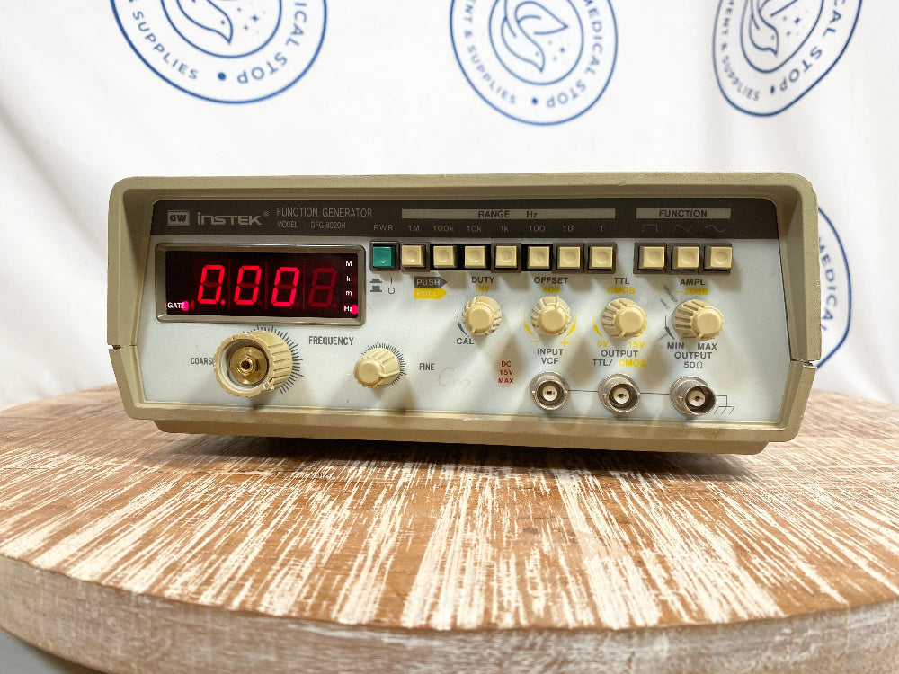 GW INSTEK GFG-8020H Function Generator with digital display