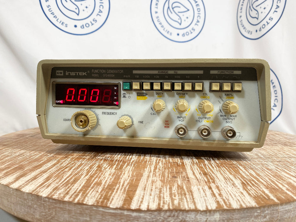GW INSTEK GFG-8020H Function Generator with digital display