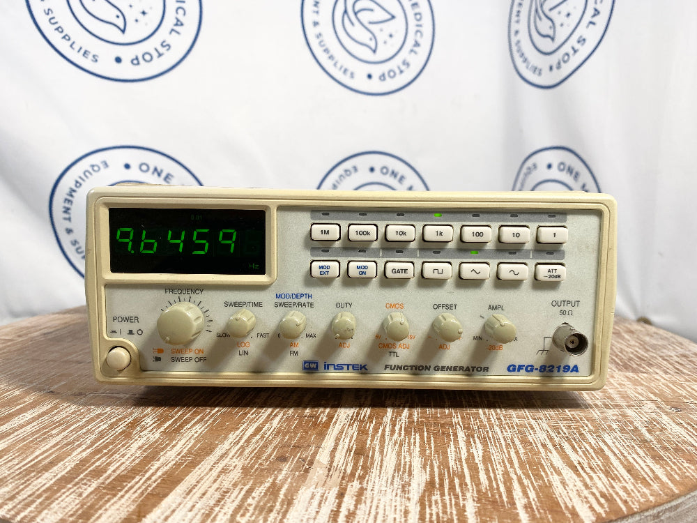 GW INSTEK GFG-8219A Function Generator – One Medical Stop GW INSTEK GFG-8219A Function Generator – One Medical Stop