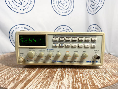 GW INSTEK GFG-8219A Function Generator with digital display