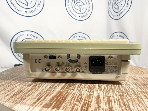 GW INSTEK GFG-8219A Function Generator with multiple ports on a wooden surface
