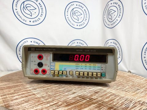 Picture of GW Instek GDM-8135 Digital Multimeter digital screening