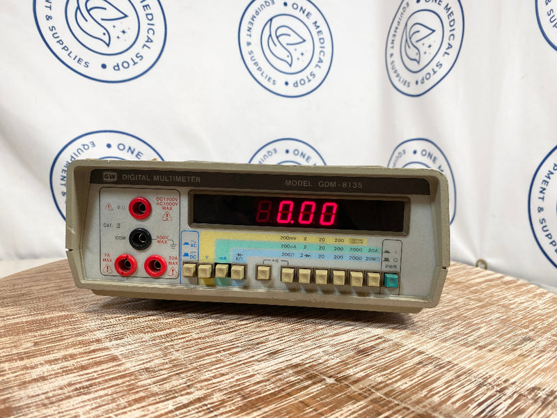 Picture of GW Instek GDM-8135 Digital Multimeter front view