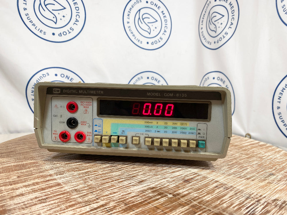 Picture of GW Instek GDM-8135 Digital Multimeter front view
