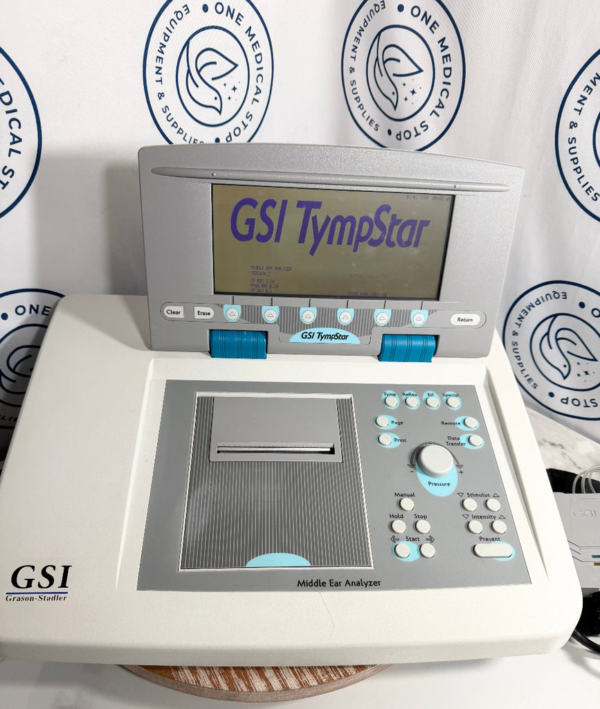 GSI TymStar medical device on a white background with GSI branding.