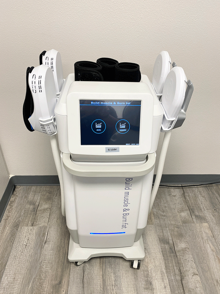Front picture of the HIFEM Body Sculpting Machine