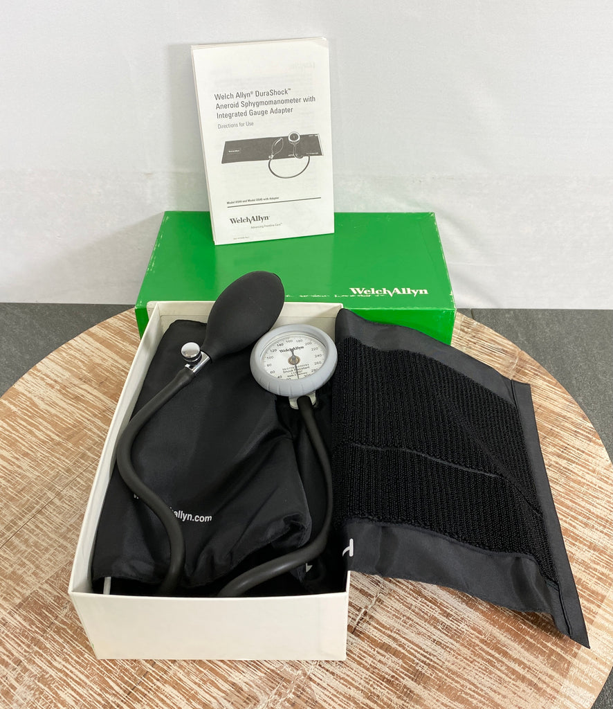 Welch Allyn DuraShock Aneroid Sphygmomanometer Thigh 2-Piece Cuff DS44-13CB