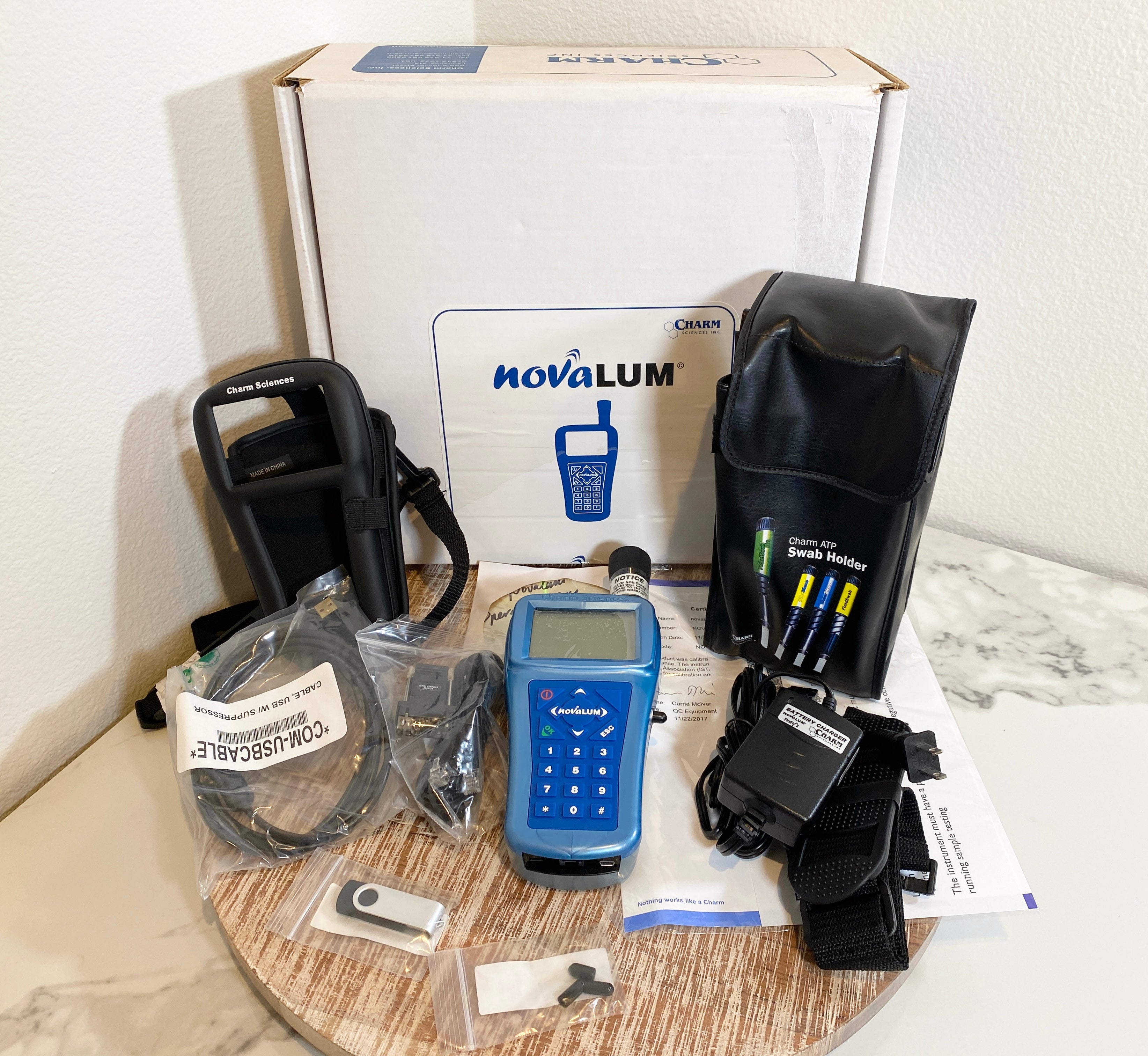 Charm Sciences NovaLUM Pocket Swab Luminometer Detection System – One ...