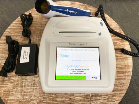 Picture of the KoKo Legend II Spirometer