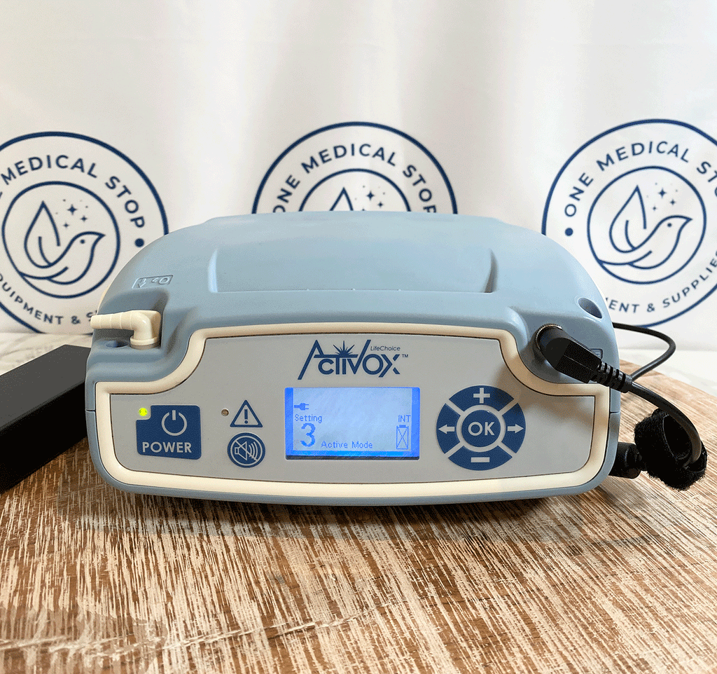 Activox Logo Activox Oxygen Concentrator Activox DUO2 Integrated Stationary And