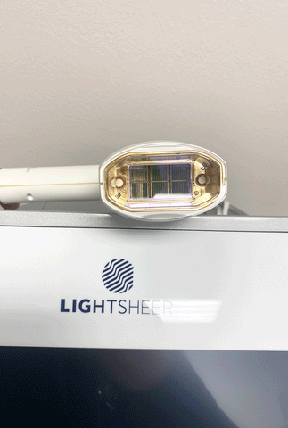 Picture of the laser handpiece for 2022 Lumenis Lightsheer Quattro