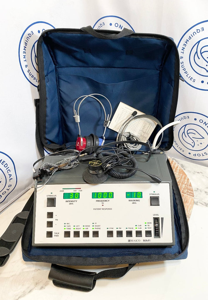 Full set picture of MAICO MA41 Portable Audiometer