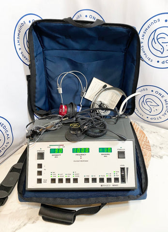 Front view picture of MAICO MA41 Portable Audiometer