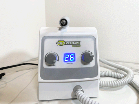 Front picture of the MEDICOOL 4331 Pro Vac File Classic Podiatry Drill